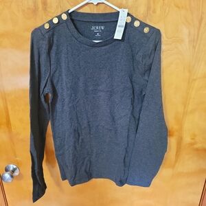J. Crew Women's Perfect Fit Long Sleeve Size Medium